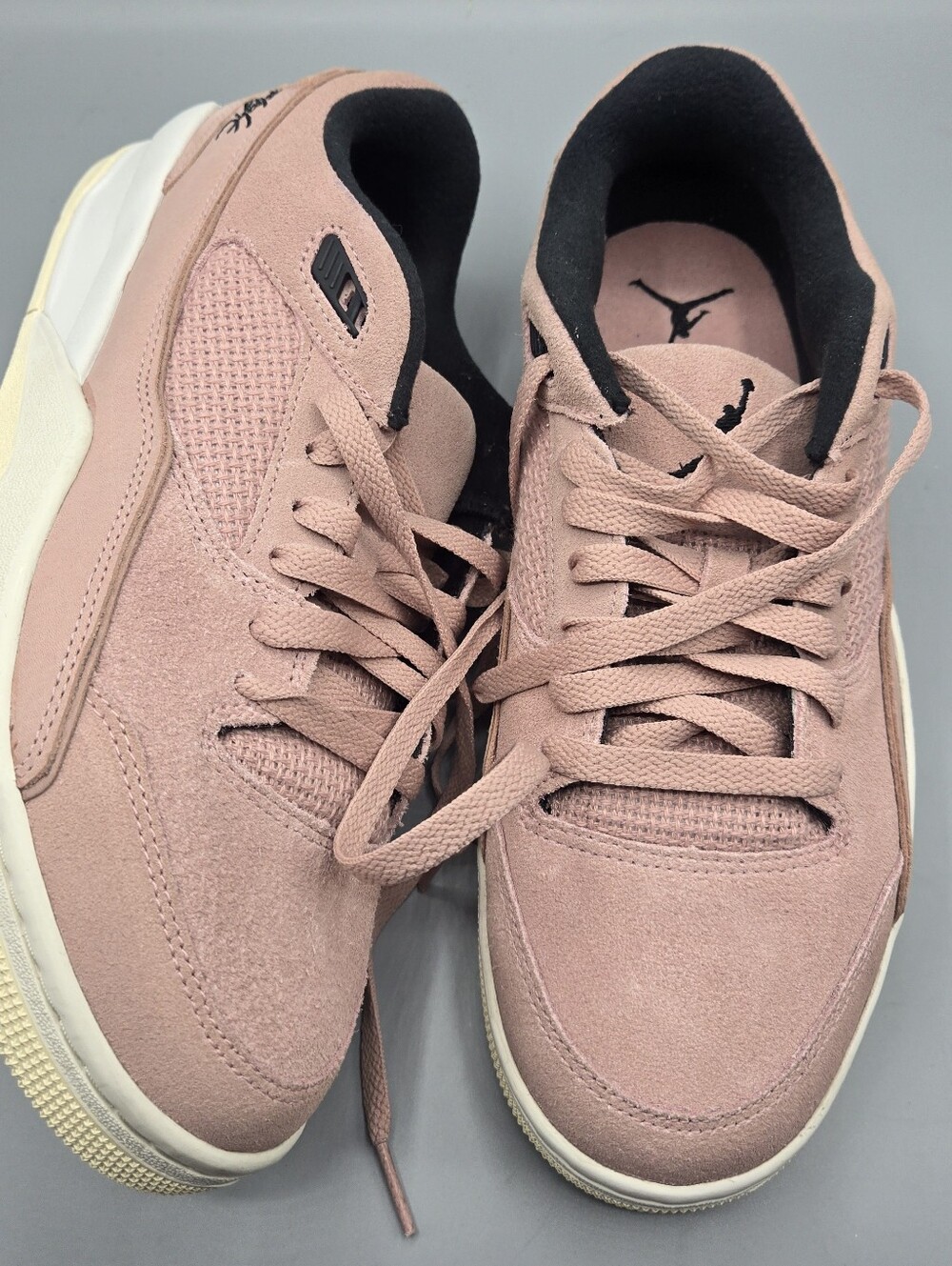 Air Jordan Flight Court Rust Pink Athletic Shoes Men's Sz 10 HF3255-601